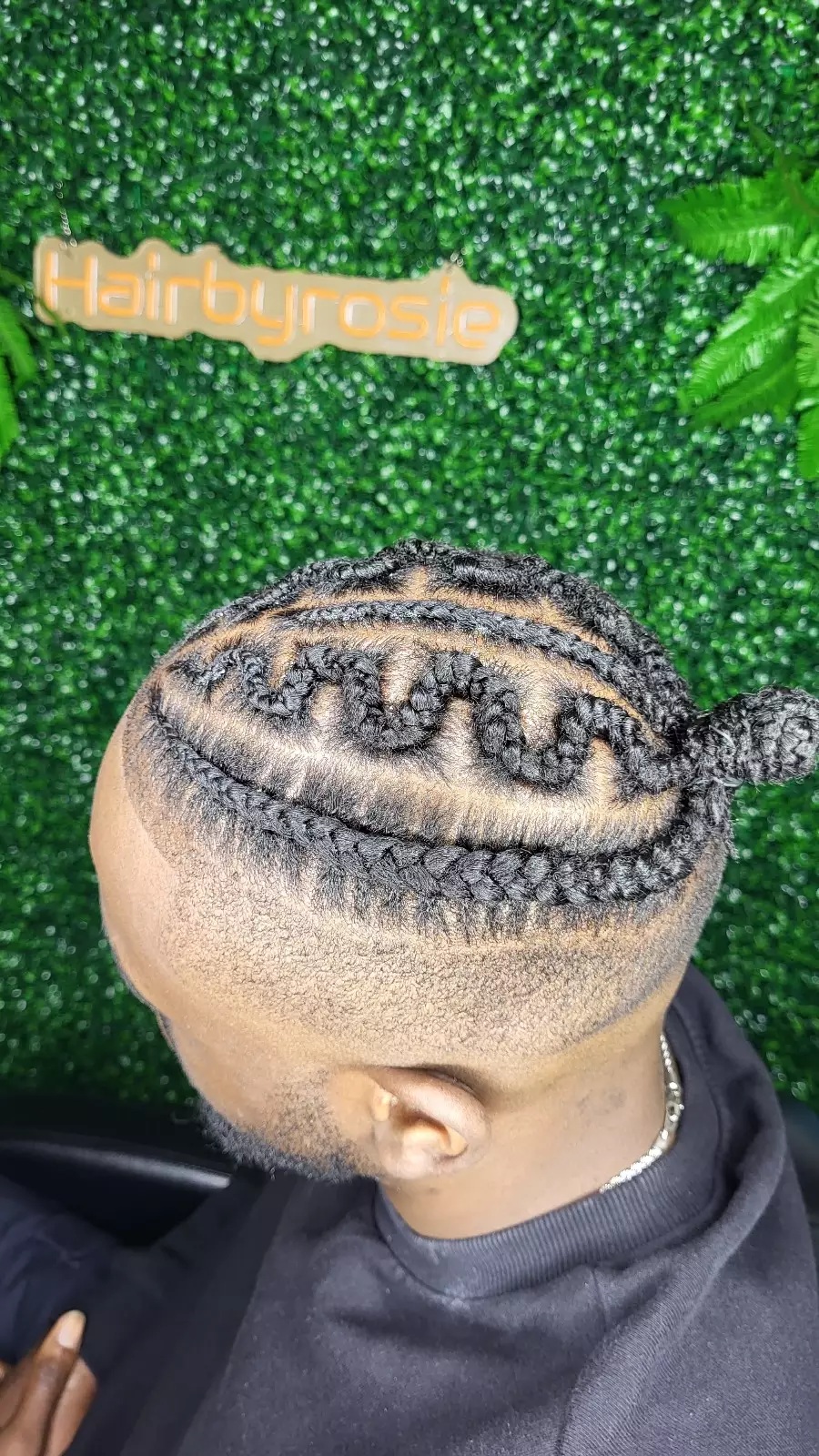 men braids